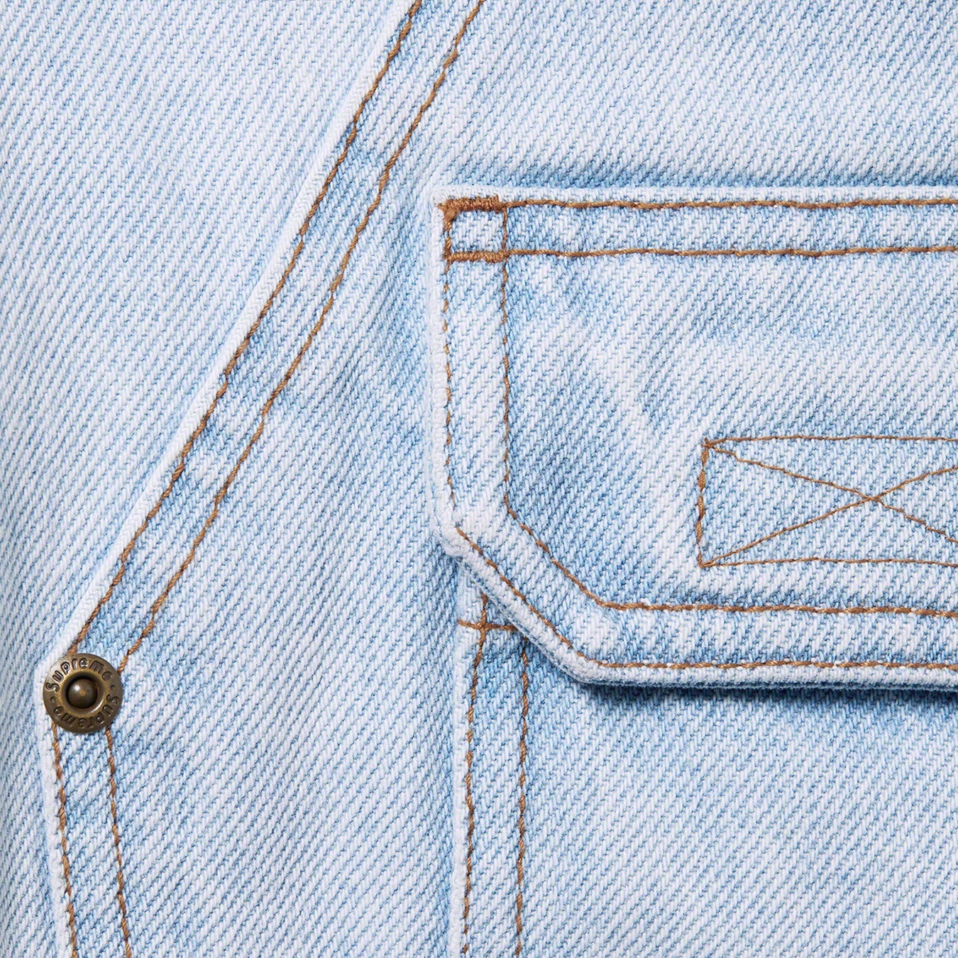 Double Knee Denim Utility Pant view 6